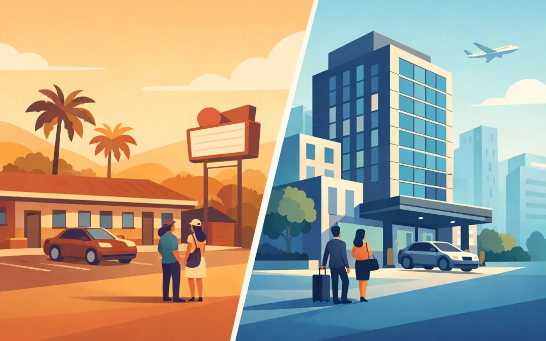 Independent Motel Versus Chain Hotel Choices