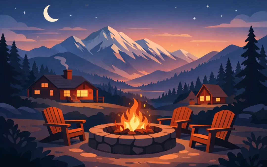 Red Lodge Lodging With Fire Pit for Mountain Nights