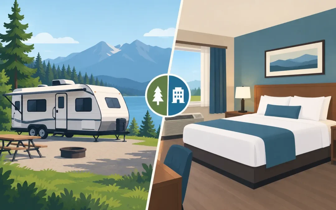 RV Site Versus Motel Room: Which Fits Your Trip?